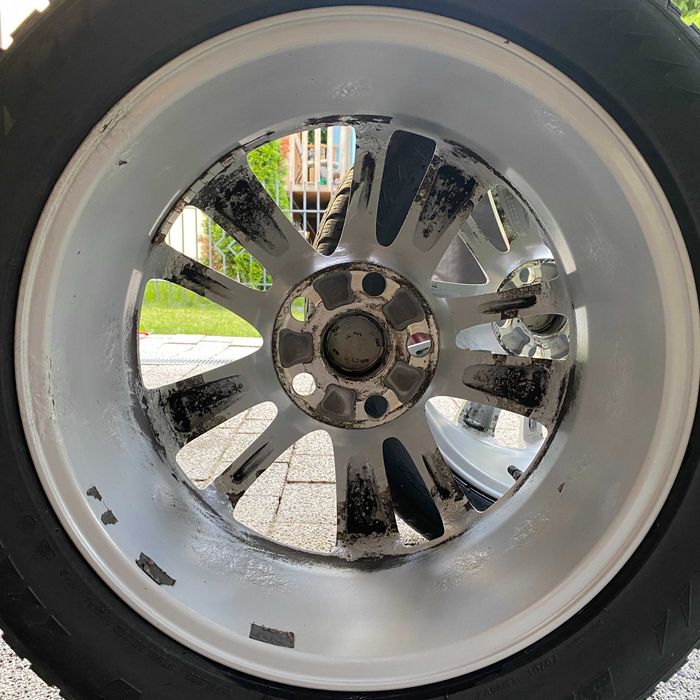 Oryginalne felgi Lexus 18" 5x120 + Bridgestone Blizzak 235/50 R18