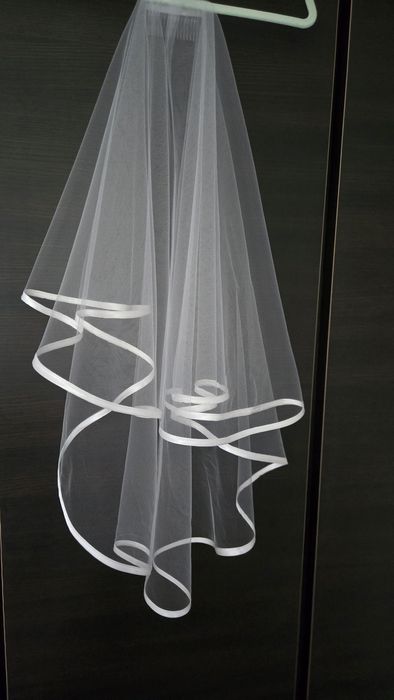 Welon ŚLUBNY Ivory lamówką