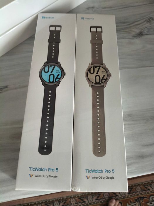 Смарт годинник TicWatch Pro 5 WearOS NFC гаманець GPS