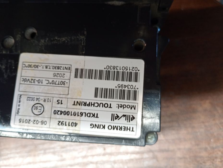 Rejestrator temperatury Touch Print