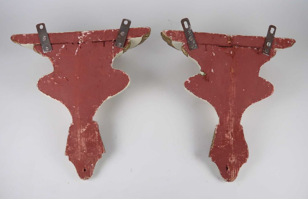 Par de Mísulas / Peanhas Antigas Madeira