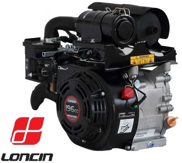 Silnik Loncin 168F-2H 6.5KM wał 20mm Zagęszczarki skoczka
