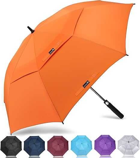 ZOMAKE Automatycznie otwierany, bardzo duży parasol golfowy 172CM
