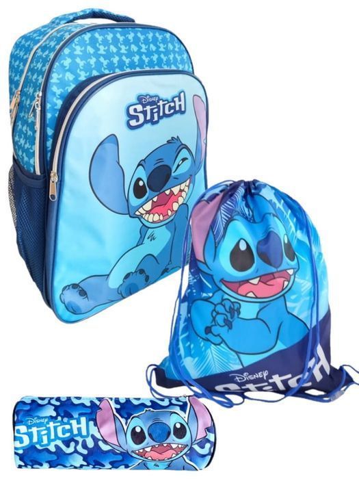 Promocja! Zestaw plecak szkolny worek piórnik Stitch