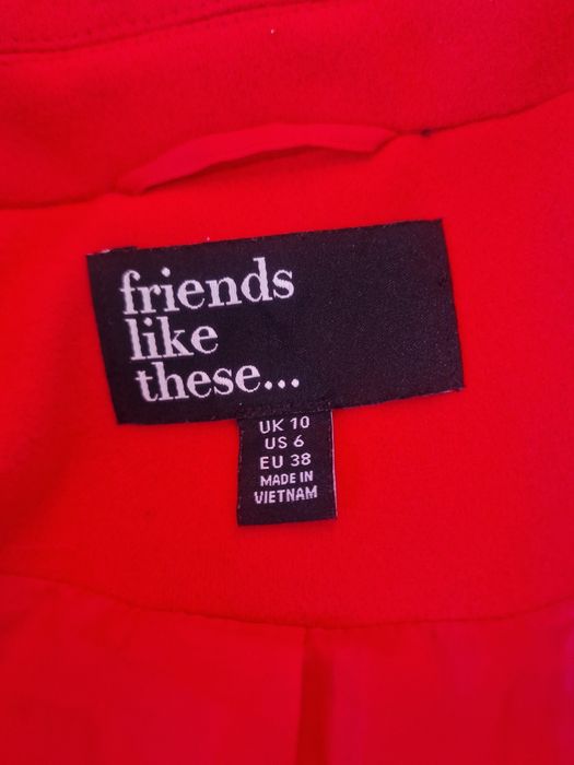 Пальто Next  жіноче червоне,красное M 44, міді на осінь осень вересень жовтень купити низька ціна дешево Харків Луцьк  купити  Одеса