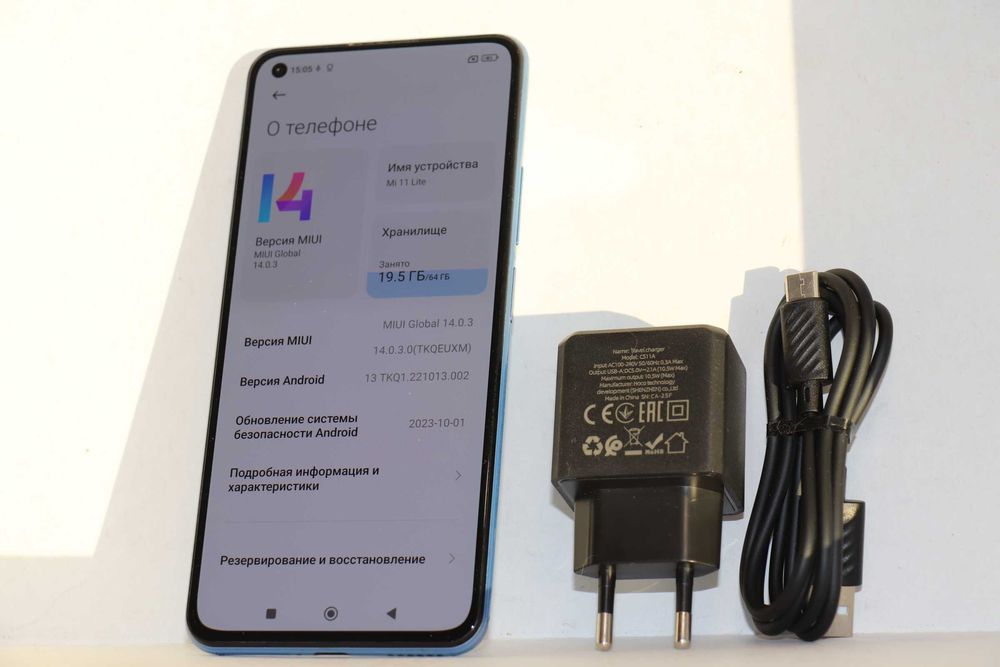 Xiaomi Mi 11 Lite 64 ГБ Bubblegum Blue, дуже гарний стан!