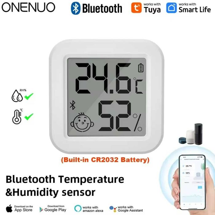 Termómetro Higrómetro Bluetooth Digital (sensor temperatura humidade)