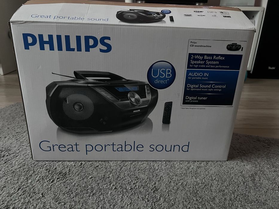 Radioodtwarzacz PHILIPS AZ780 CZARNY
