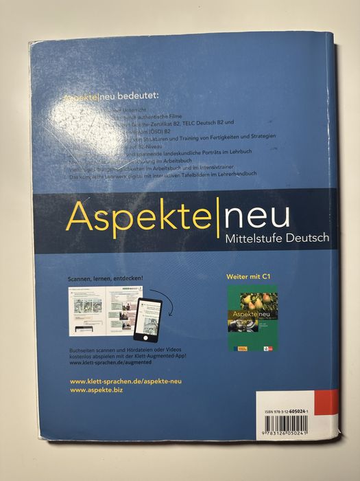 Aspekte Neu B2 – Lehrbuch + DVD