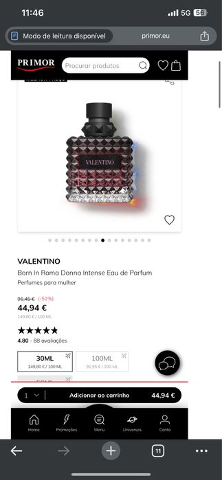 Valentino donna born in roma perfume