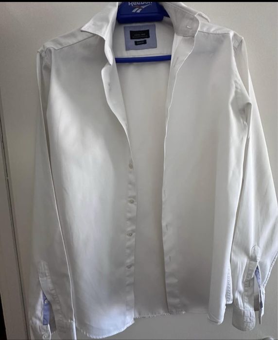 Camisa branca homem tamanho m zara