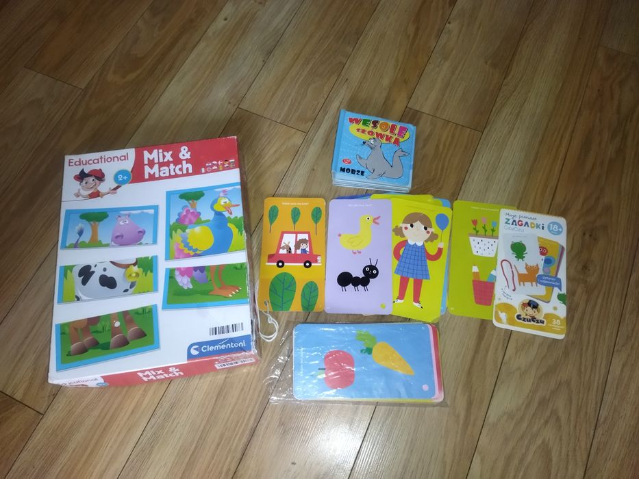 Zagadki CzuCzu+ puzzle Clementoni+ książka