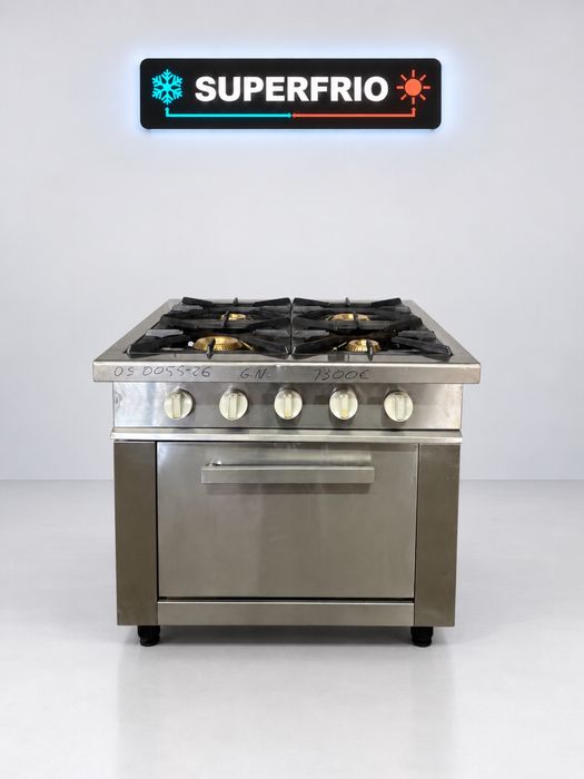 Fogão industrial a gás linha 900 inox