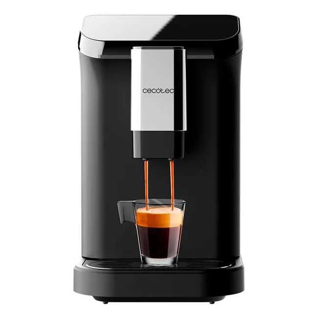 Cecotec Macchina da Caffè Superautomatica Cremmaet Macchia Black. 1350 W, Thermoblock, Pompa di Pressione da 19 bar, Sistema Plug&Play