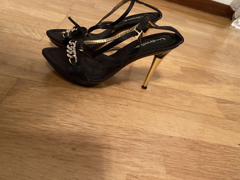 Sandália salto alto da Primadona tam. 37