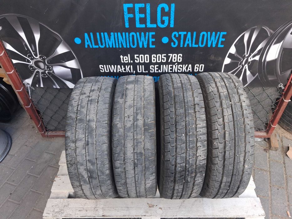 4x używane opony wielosezonowe 195/70 R15C Matador 2023r Gwarancja Mon