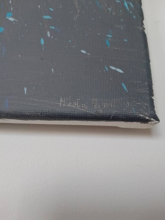 Meduza obraz art Handmade art