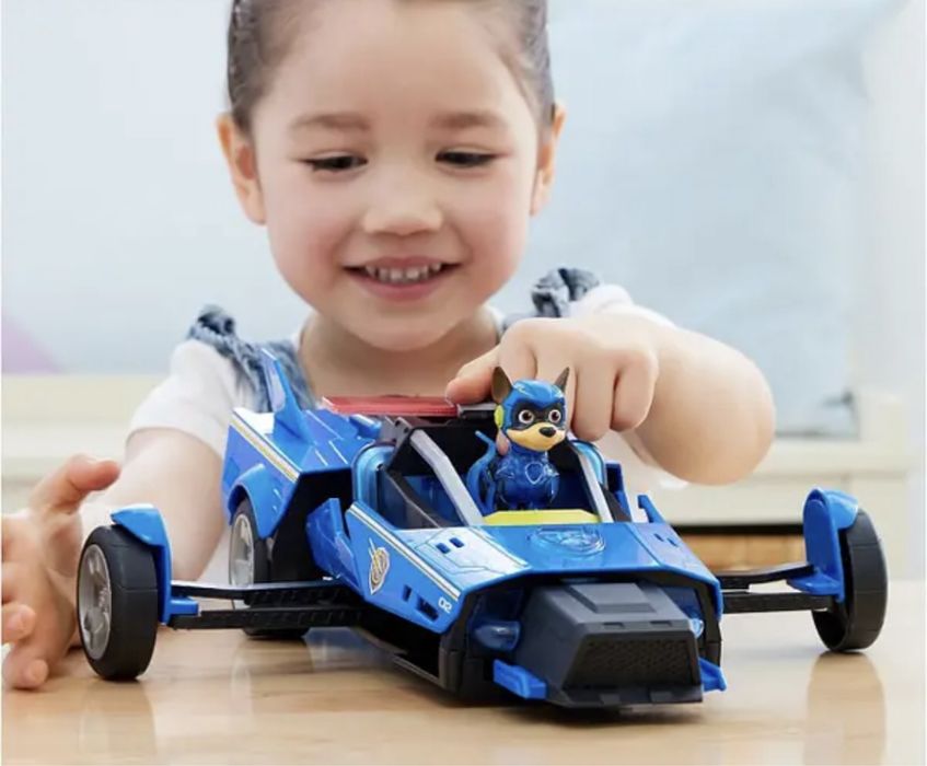 Щенячий патруль Мегакино Гонщик машина трансформер со звуком и светом