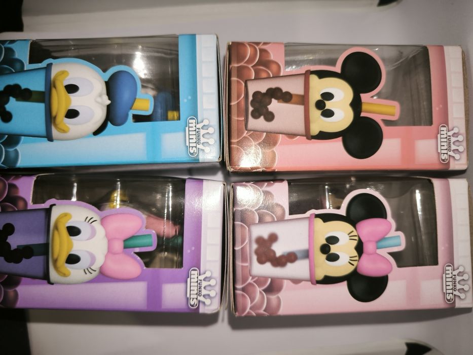 Figuras Funko pop mini coleção completa Disney bubble tea