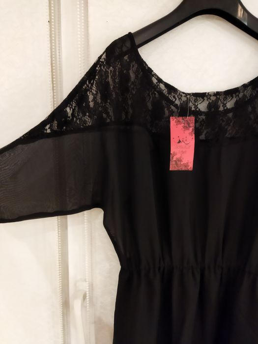 чорна сукня, шифон