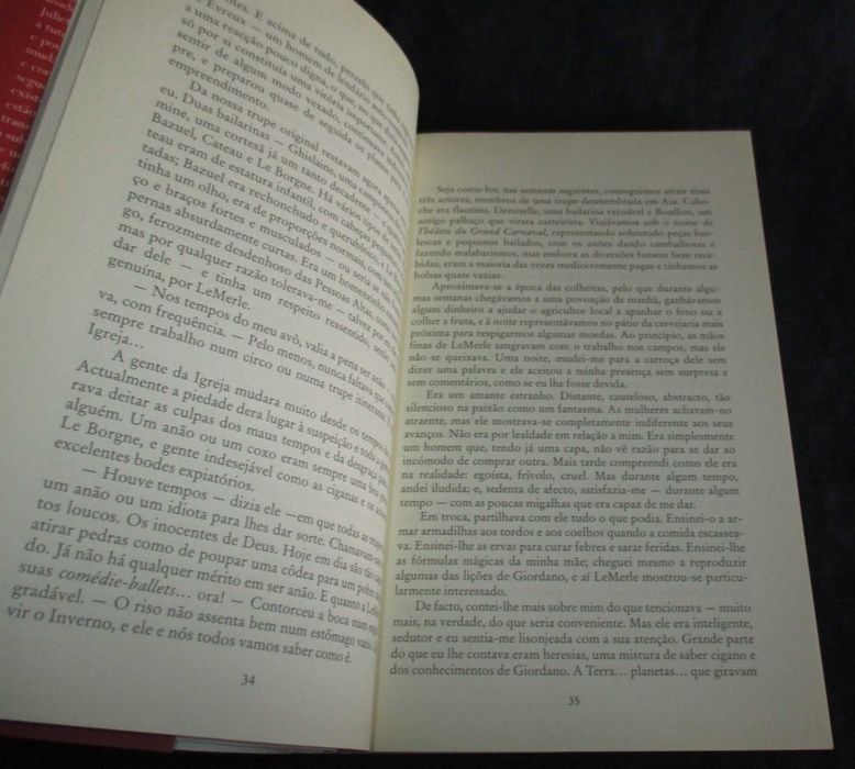 Livro Na corda bamba Joanne Harris Asa