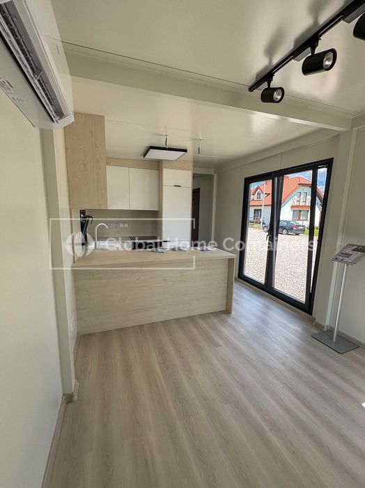 domki mobilne pawilony DOSTĘPNE OD RĘKI 1200x320 PREMIUM kuchnia łazienka tiny house biuro kontener z płyty warstwowej