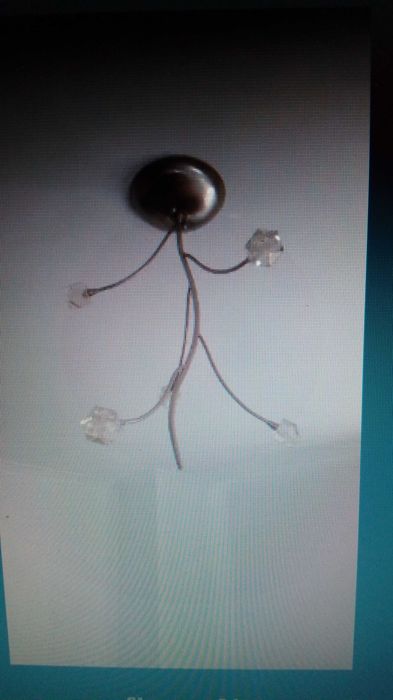 Conjunto de candeeiros de quarto