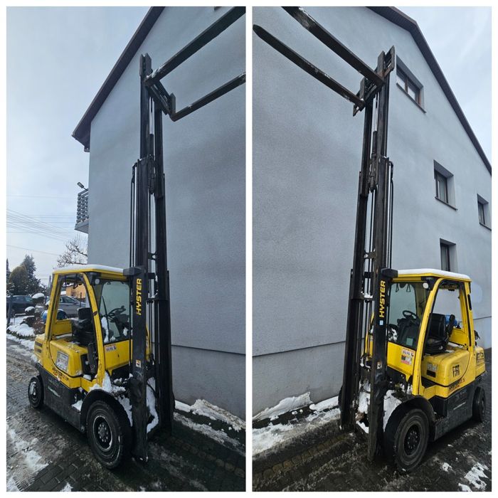 Wózek widłowy HYSTER H2.5FT 2019r Triplex Przesuw pozycjoner LPG 2.5t