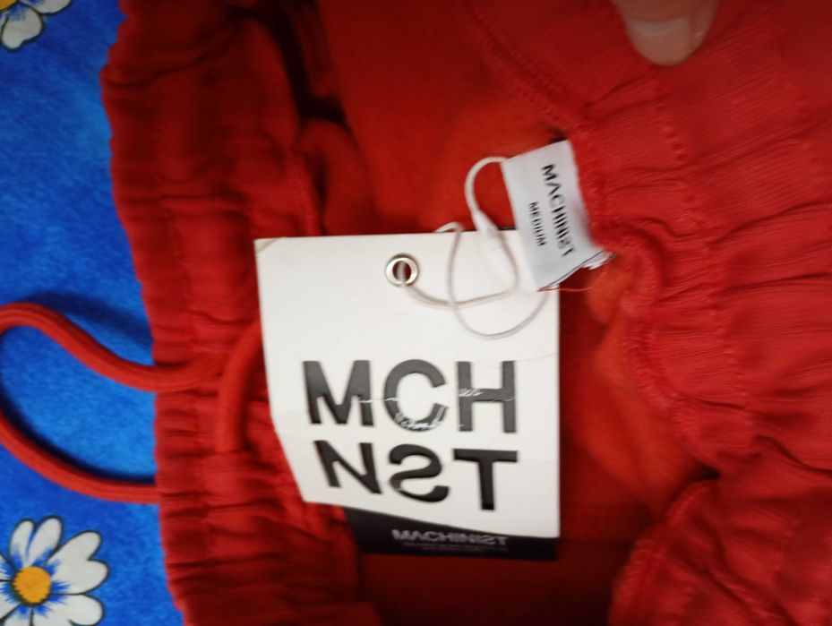 Теплі  штани  червоні