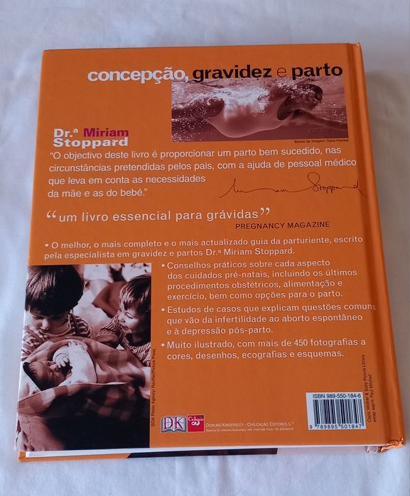 Livro Concepção, gravidez e parto 7€