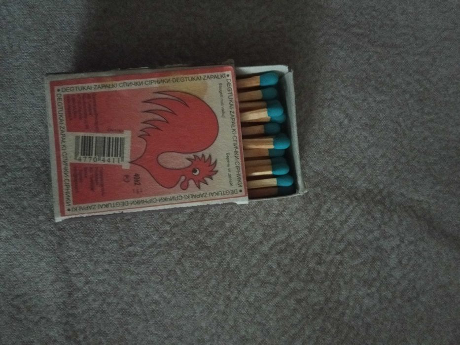 Спички 1968 и 1985
