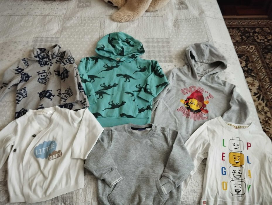 Одежда для мальчика 2-6 лет - худи, свитера, флиски, водолазки.