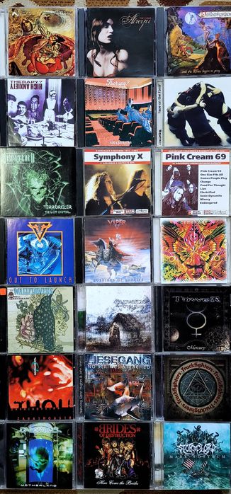 •CD Диски-8•Heavy Metal Rock•Компакт Диски •СД ДИСКИ •Объявление-8•