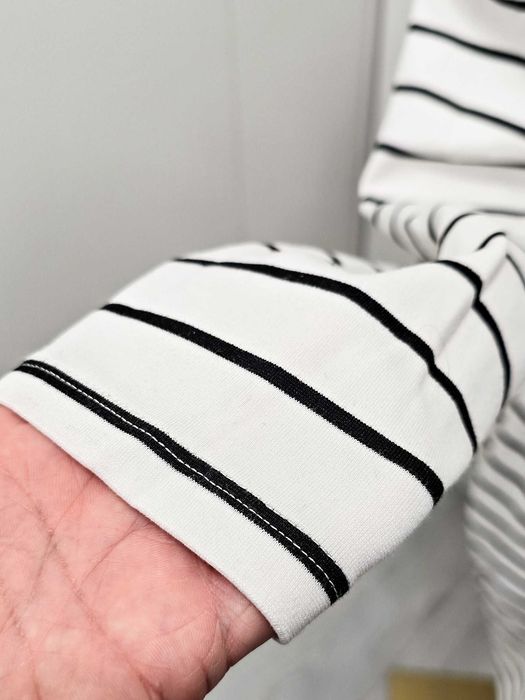 Biała sukienka bombka H&M rozmiar XL długi rękaw