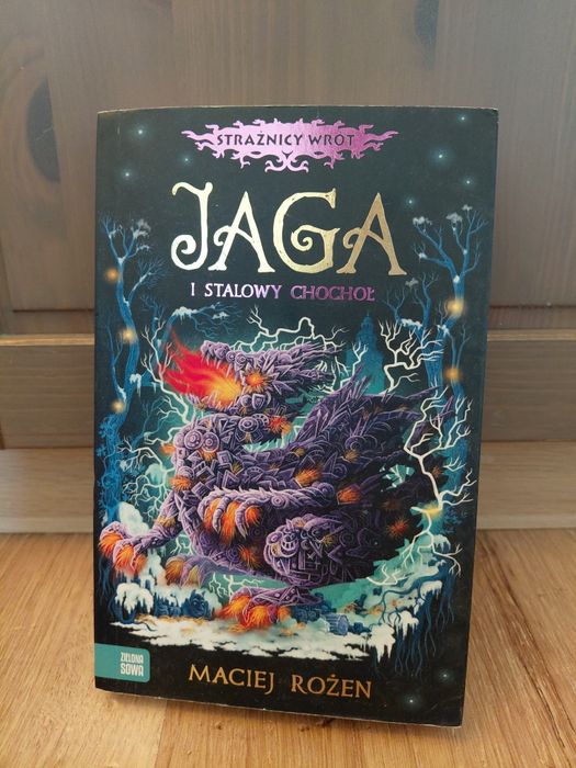 Książka - Jaga i stalowy chochoł