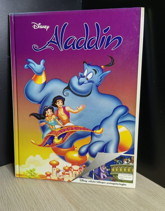 Banda Desenhada "Aladdin" bilingue Disney