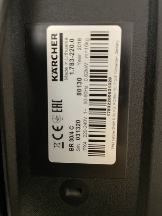 Karcher BR 30/4 C szorowarka myjka Nowa szczotka