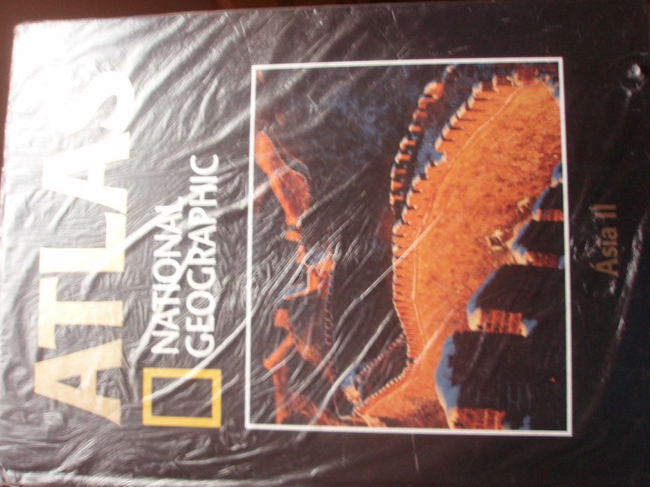 8 livros atlas national geografic