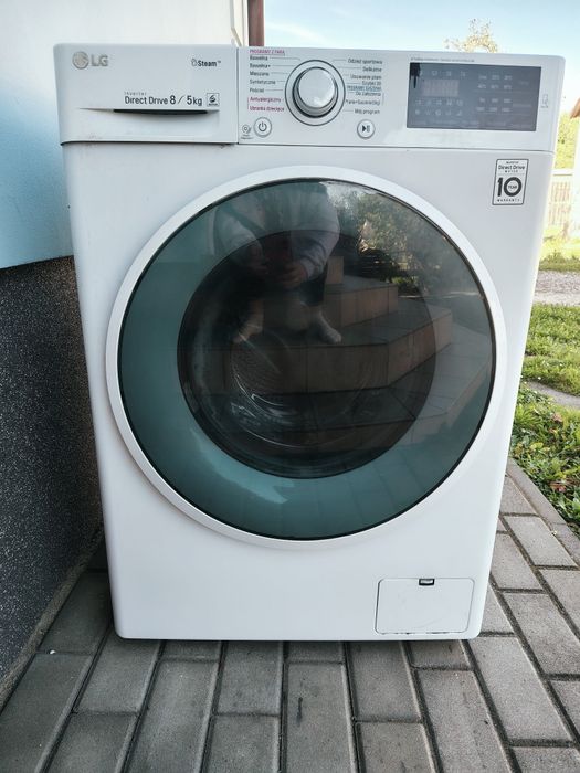 Pralko-suszarka lg pęknięty bęben reszta sprawna