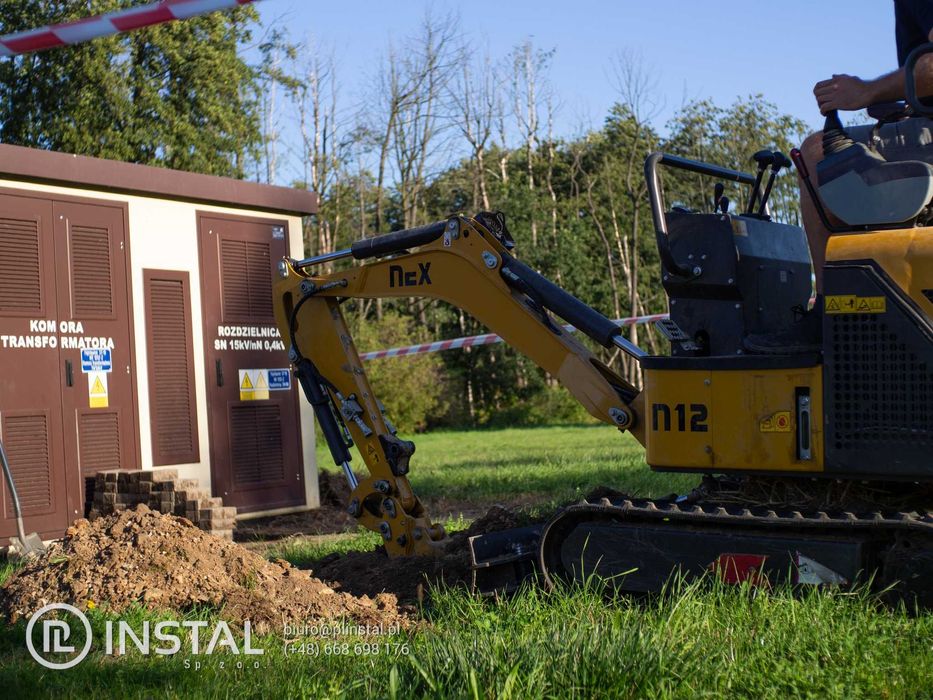 Rębak / minikoparki / wiertnice – wynajem sprzętu