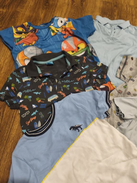 Zestaw koszulek rozmiar 122