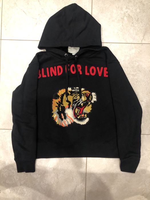 Худи gucci blind for love