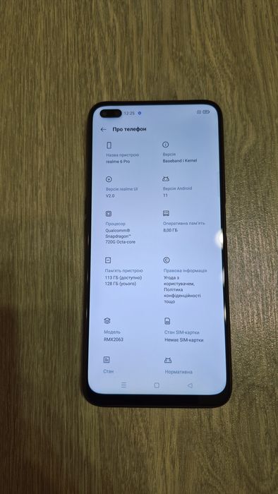 Realme 6 pro 8GB 128GB