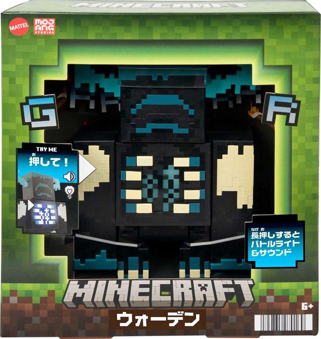 Фігурки майнкрафт Варден Маттел Minecraft Minecraft Warden Mattel