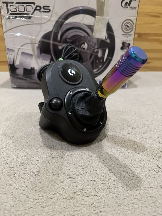 Thrustmaster T300 RS GT + шифтер Logitech