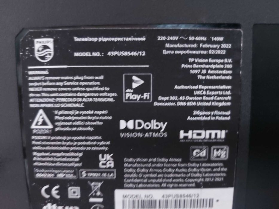 Części do TV - Sony - Samsung - Lg - Philips - Panasonic - Manta - i inne modele