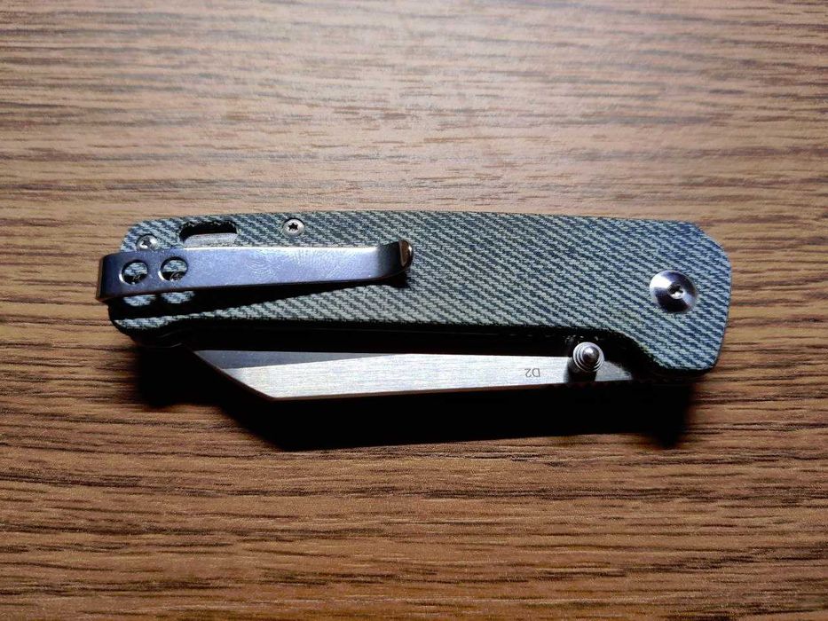 QSP Penguin denim micarta