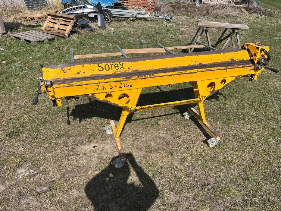 Zaginarka Sorex 2160mm + nóż + stół