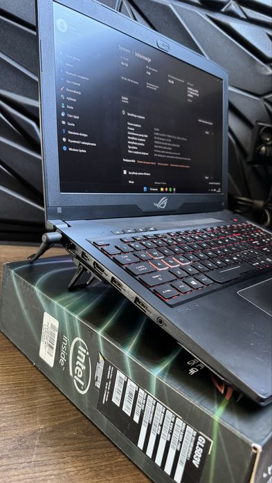 Asus ROG Strix GL503V 15'6 i7 GTX 1050 laptop gamingowy