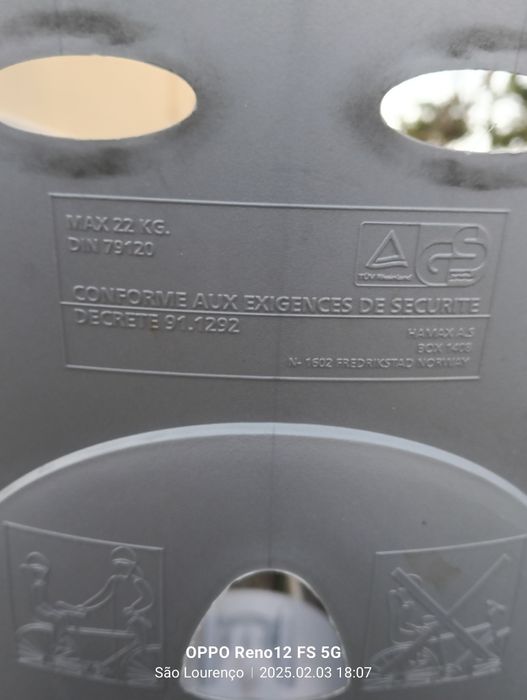 Cadeira transportadora bicicleta